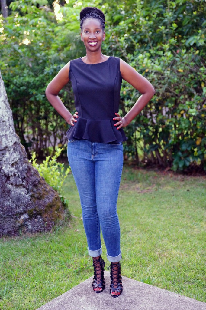 DIY Peplum | Pretty Tall Style