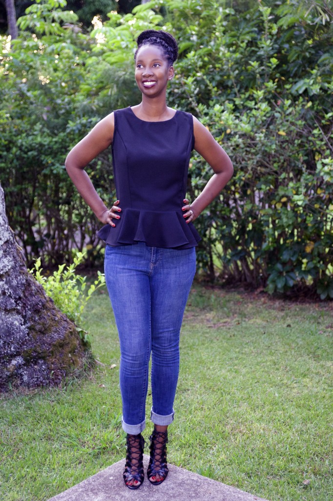 Pretty Tall Style | Diy Peplum Top