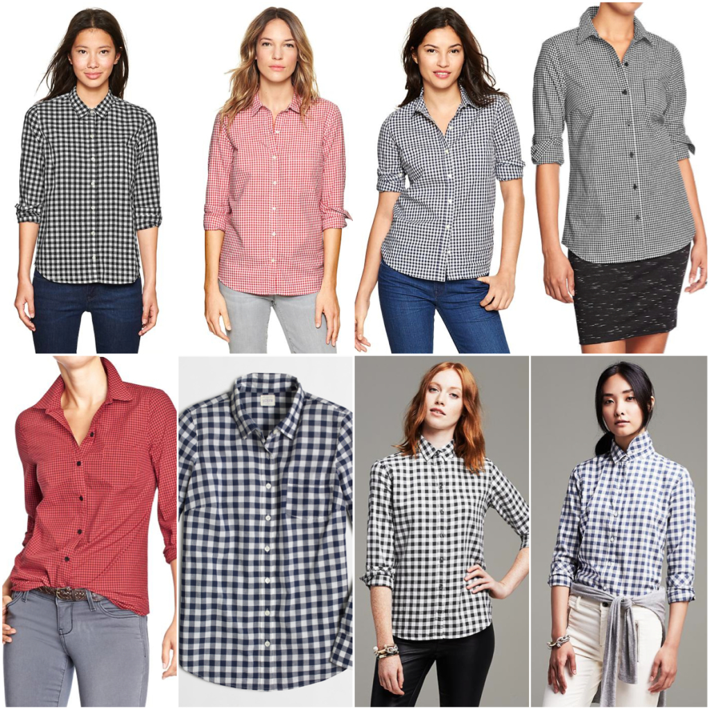 Pretty Tall Style - Tall Women's Fashion Blog - Gingham Shirts